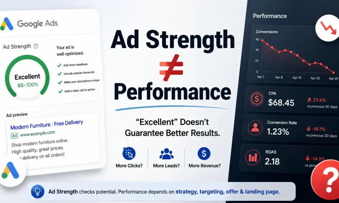 google ads ad strength
