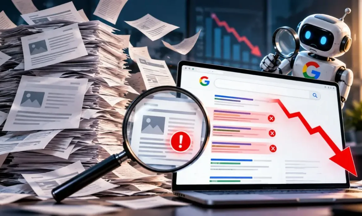 too much SEO content hurts rankings