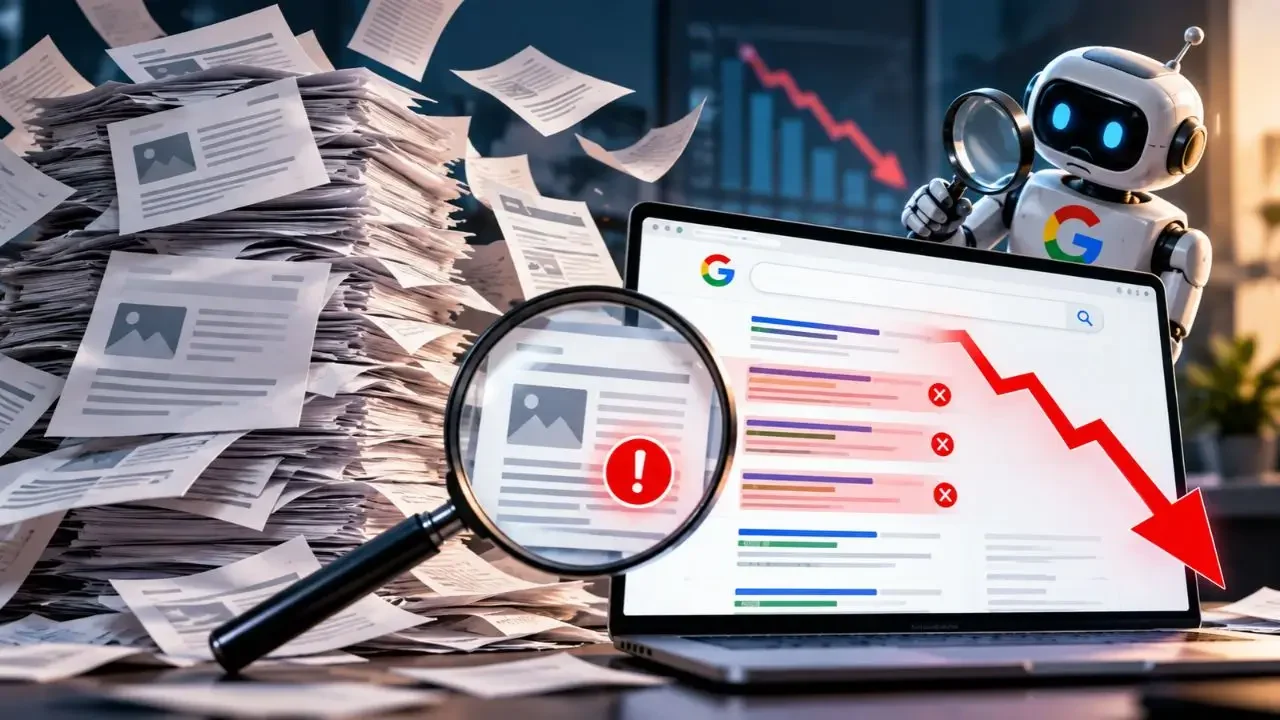 too much SEO content hurts rankings